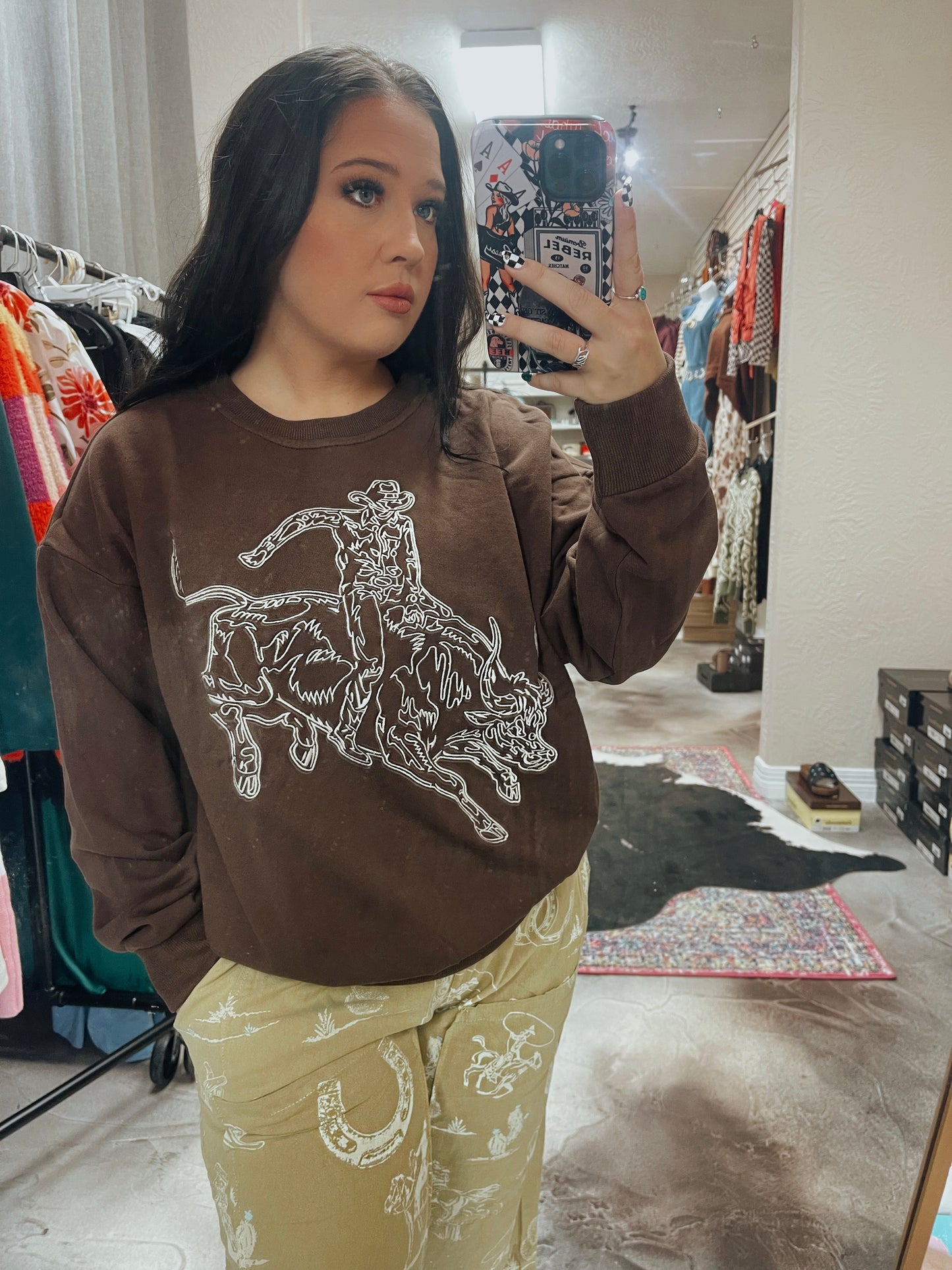 July In Cheyenne Sweatshirt