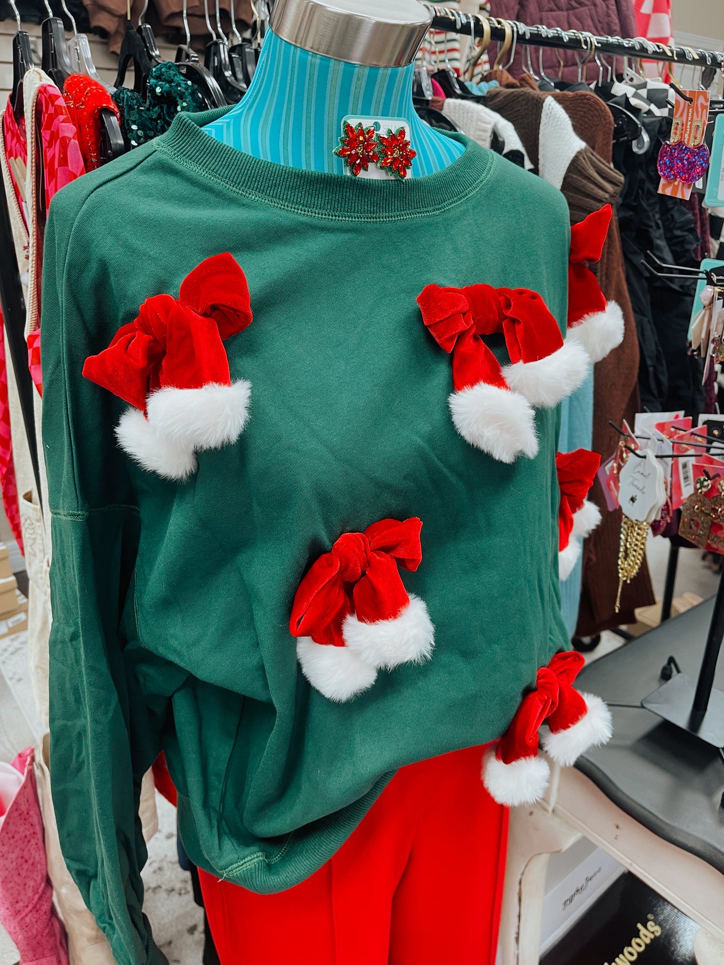 Bows And Bubbly Sweater