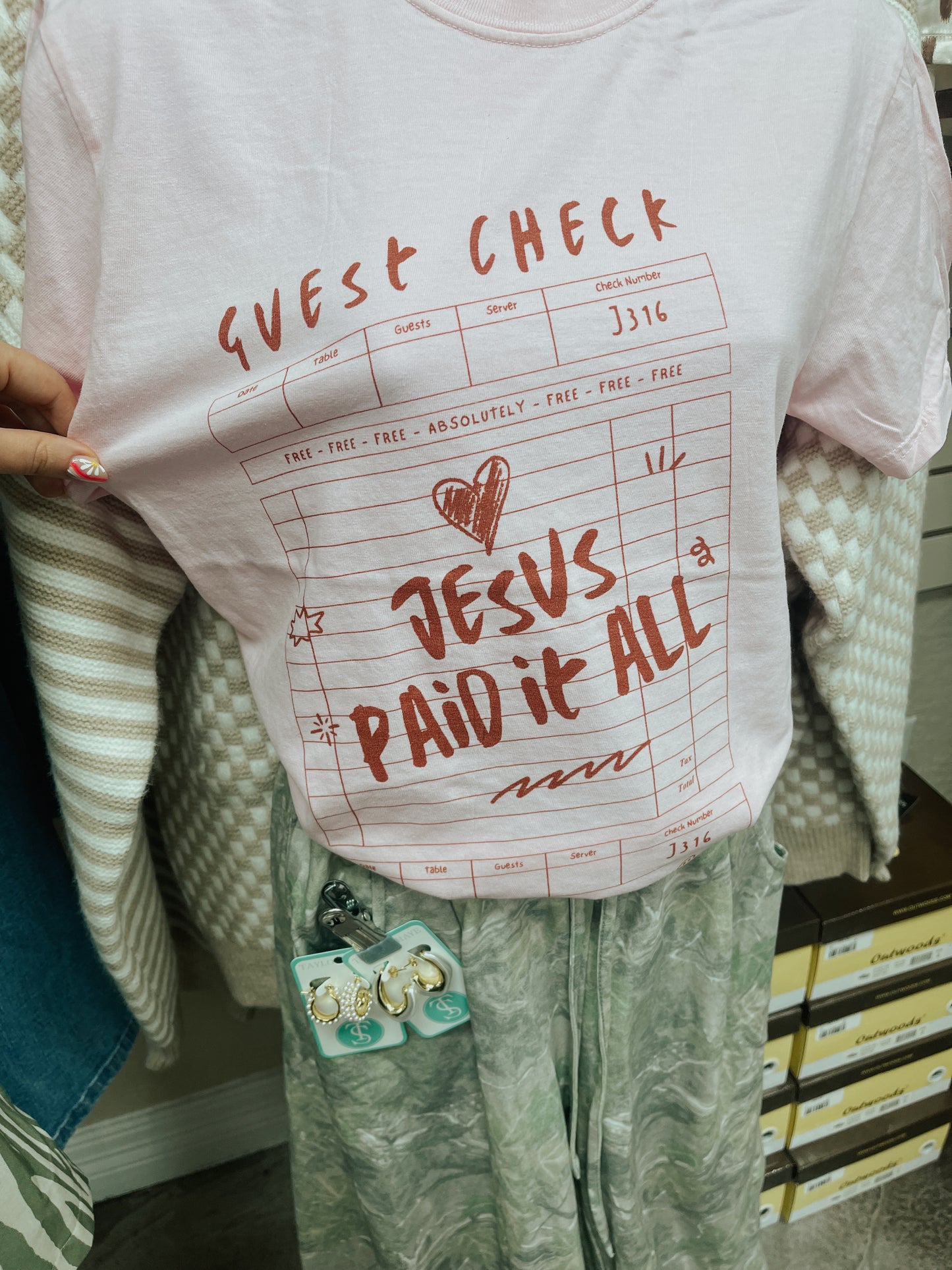 Jesus Paid It All Tee