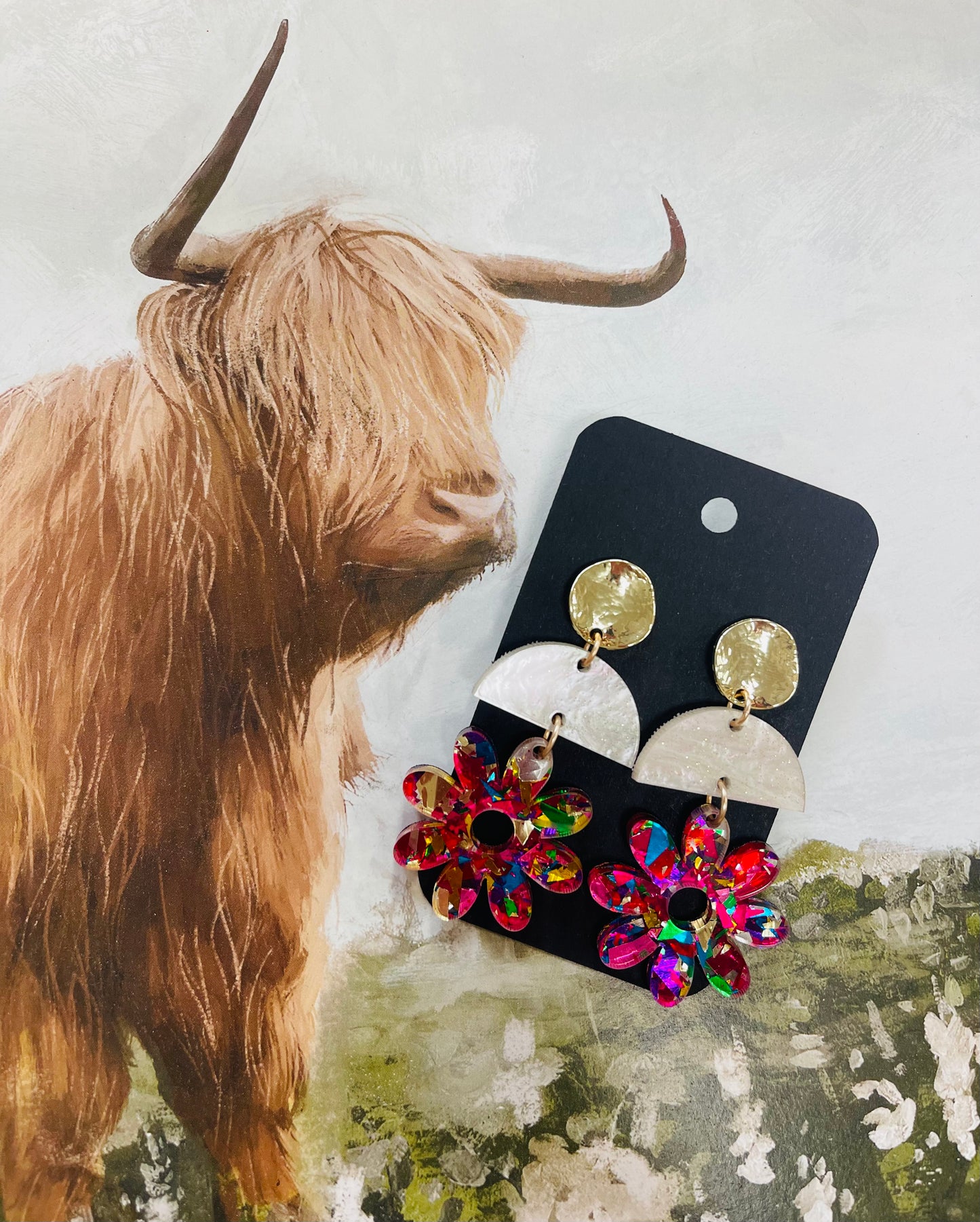 70's Babe Earring