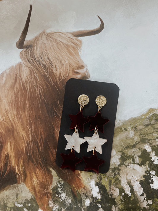 Gig Em Earring