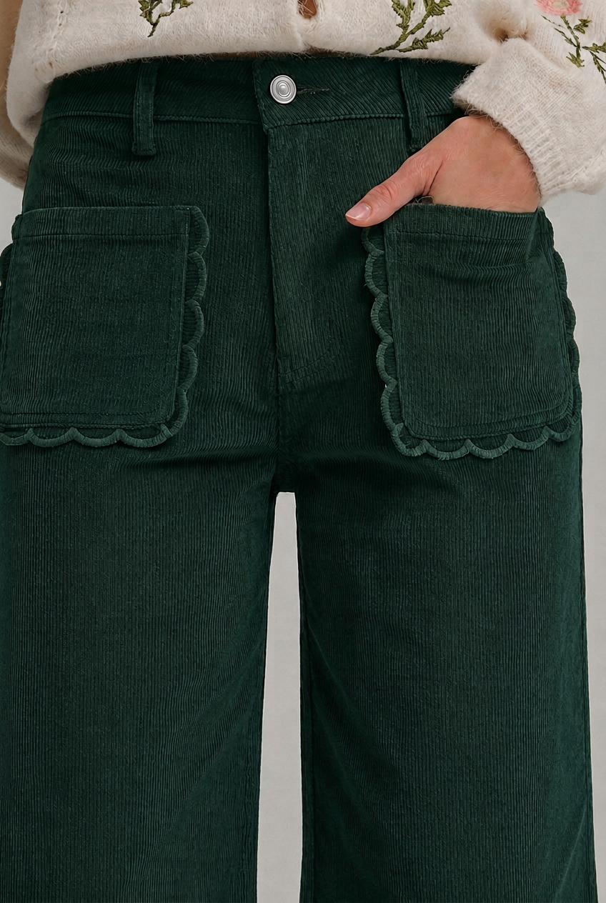 STRETCH CORDUROY WIDE LEG PANTS_JLB80001-06