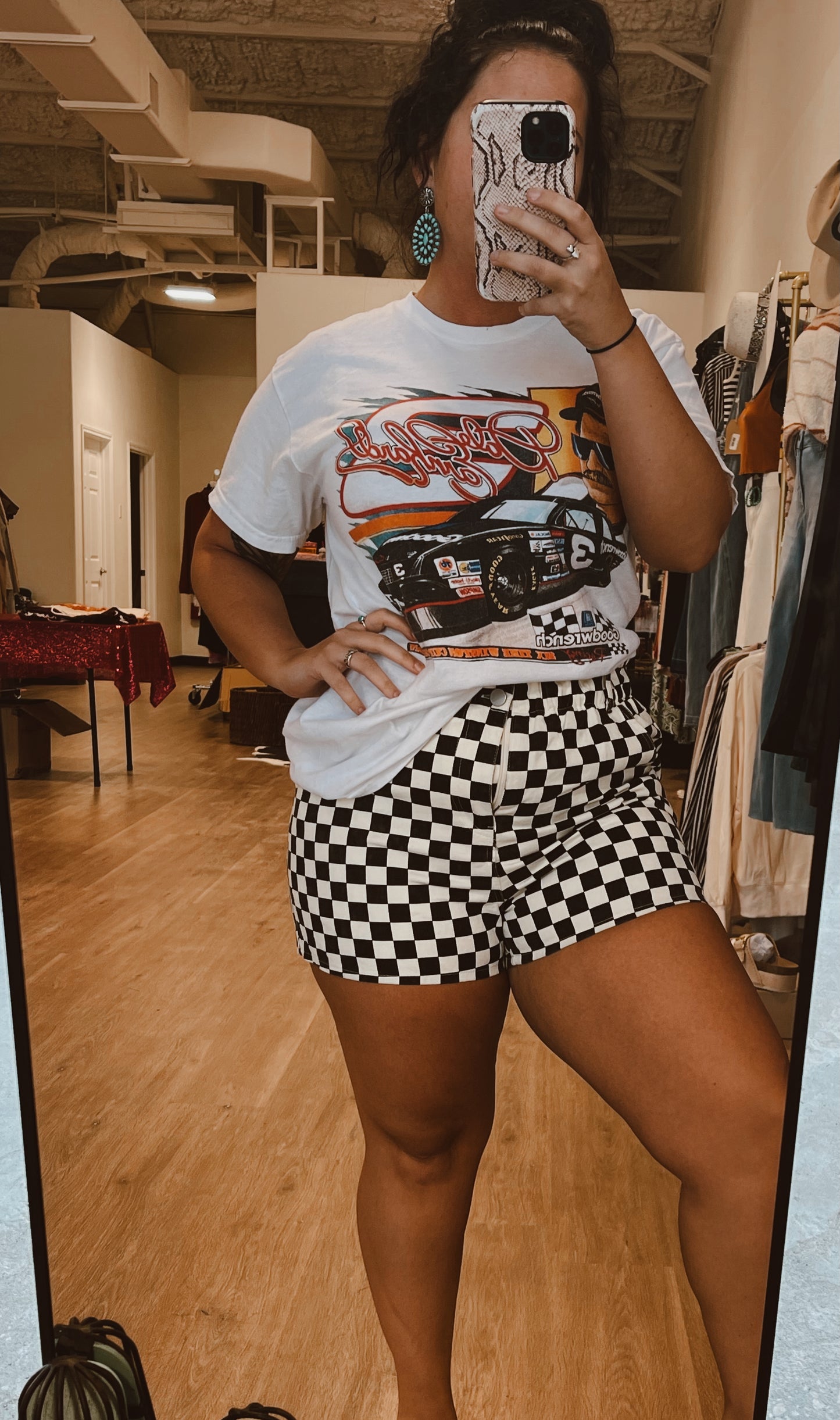 Checkered Shorts