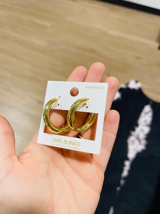 Gold Hoops