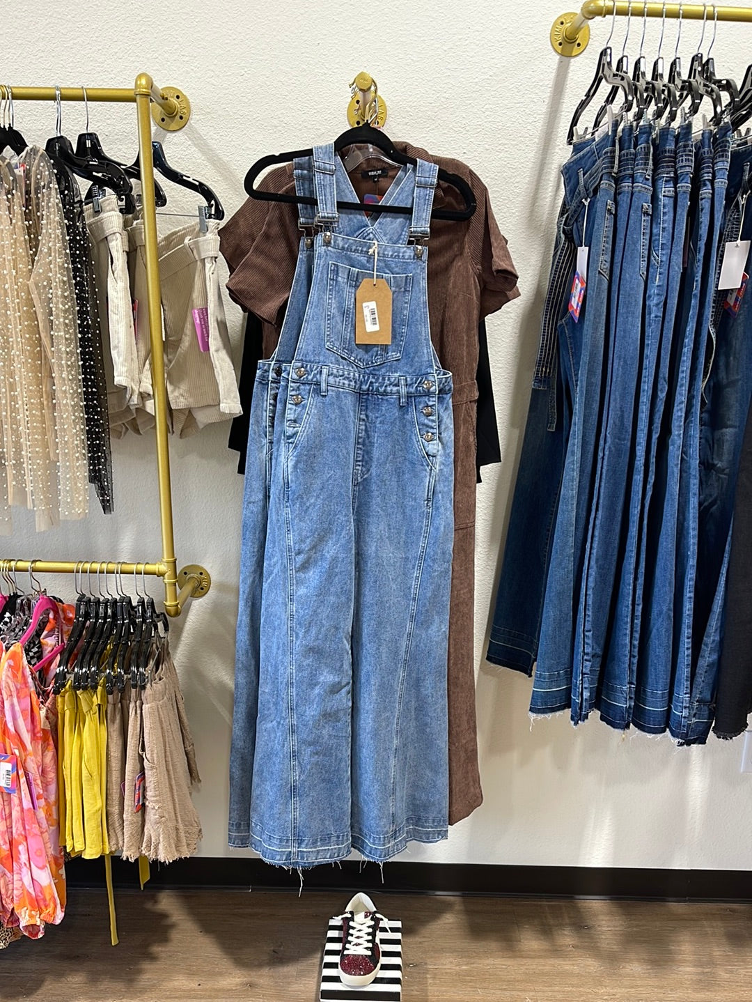 Denim Overalls