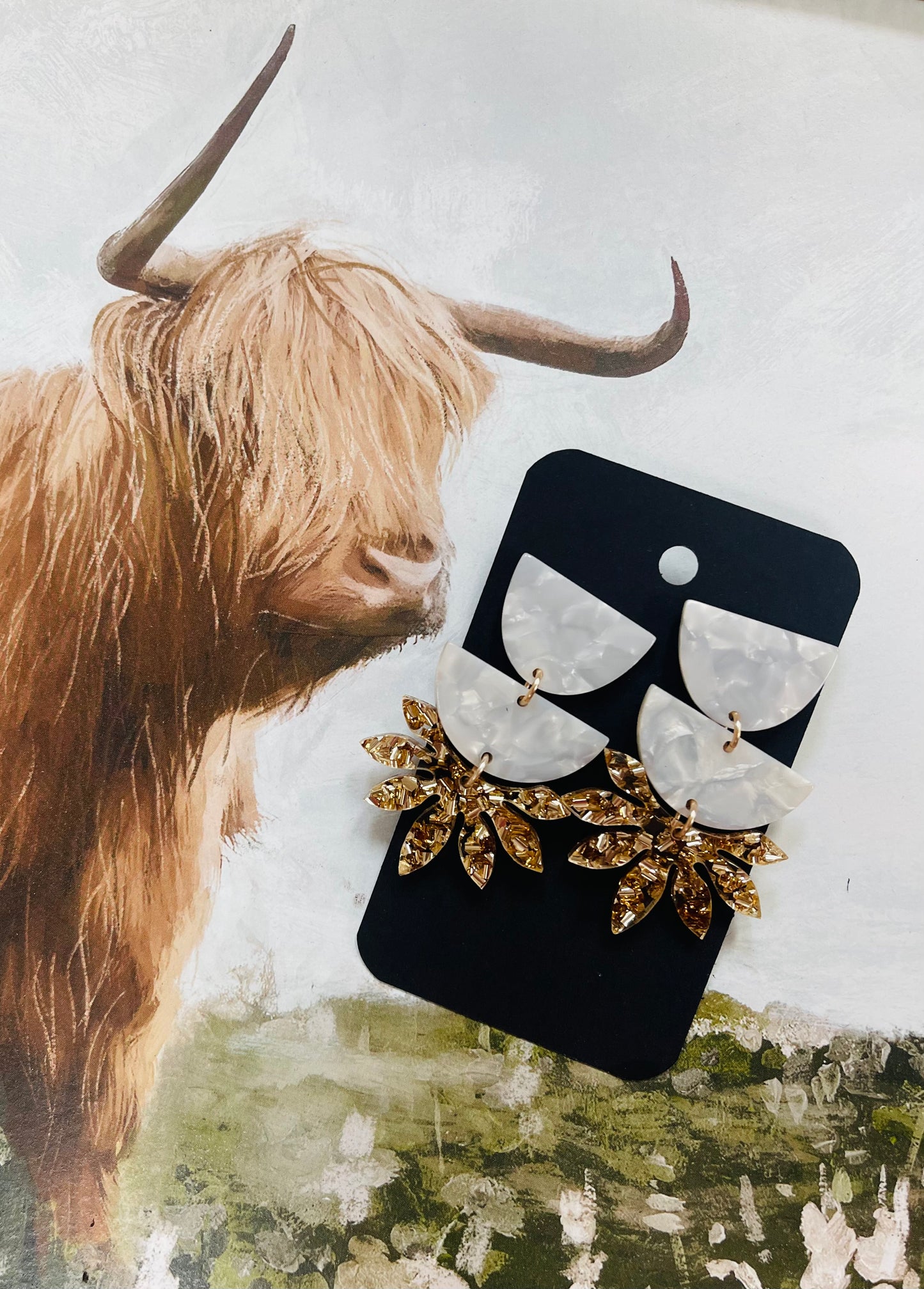 Golden Hour Earring