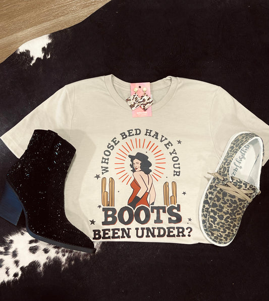 Boots Tee