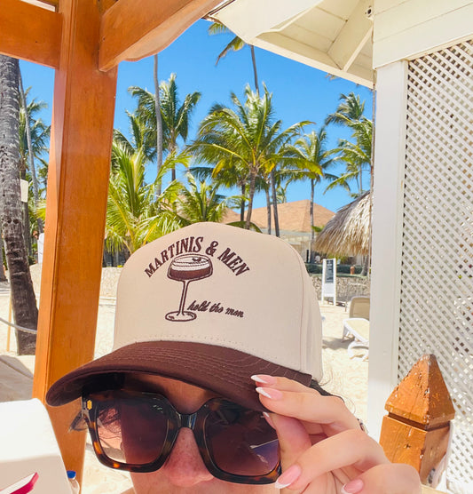 Martinis And Men Trucker Hat