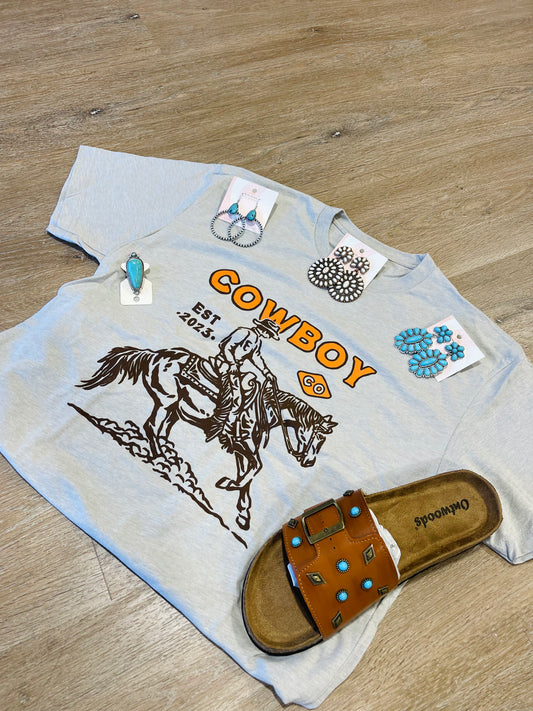 Cowboy Co Tee