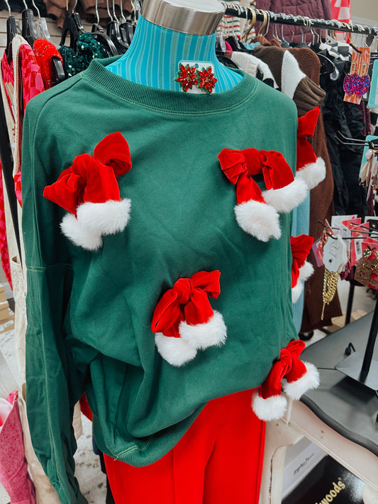 Bows And Bubbly Sweater