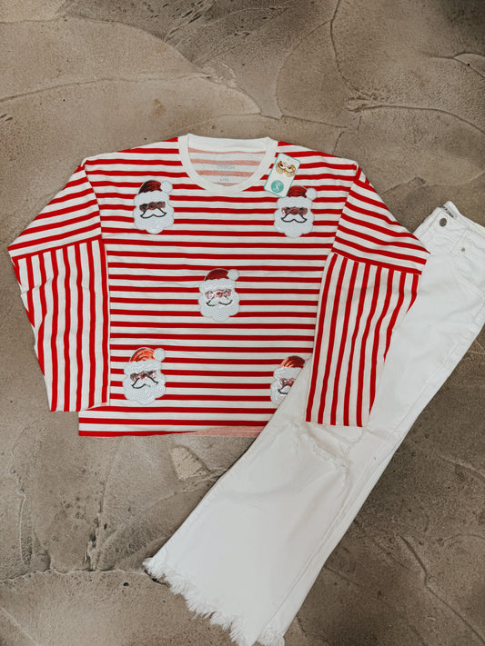 Candy Cane Lane Sweater