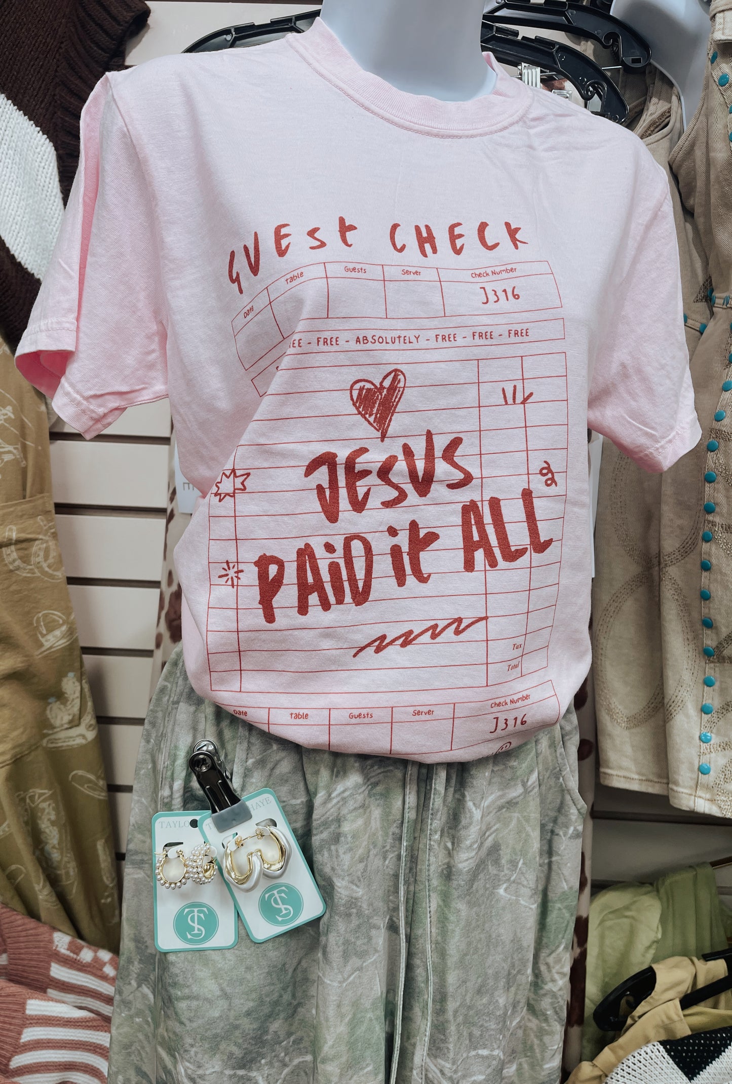Jesus Paid It All Tee