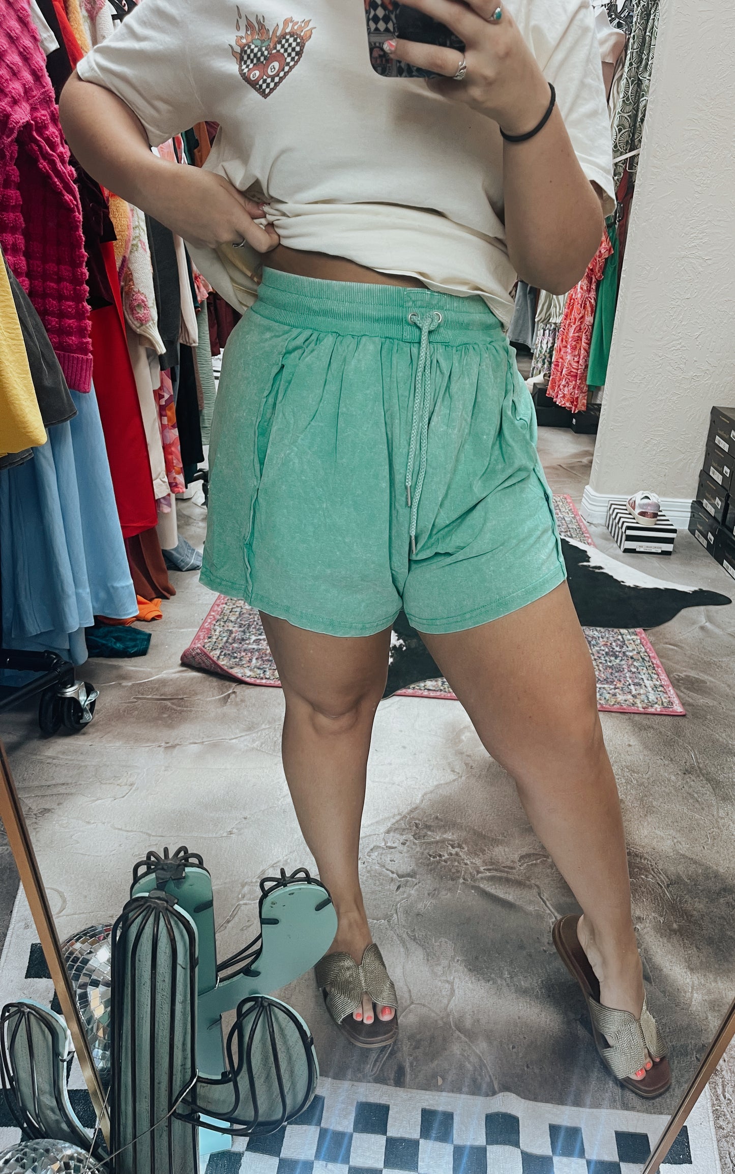 Watermelon Crawl Shorts