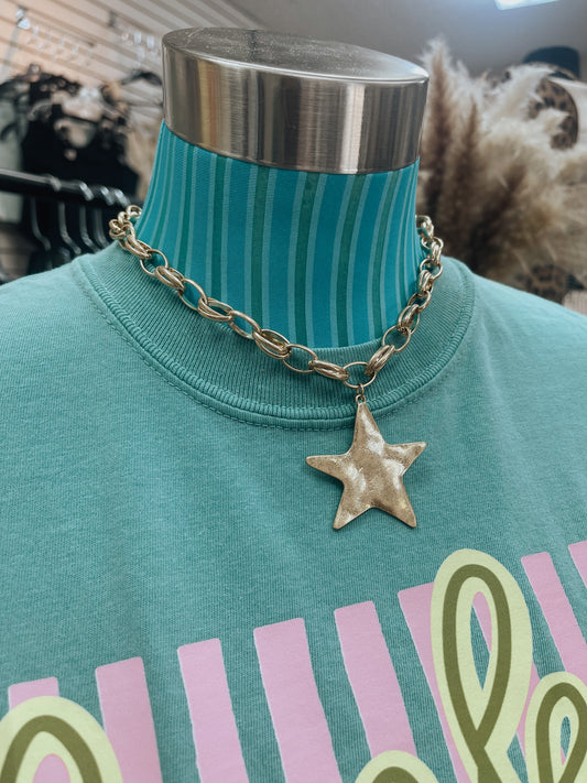 Stars Over Texas Necklace