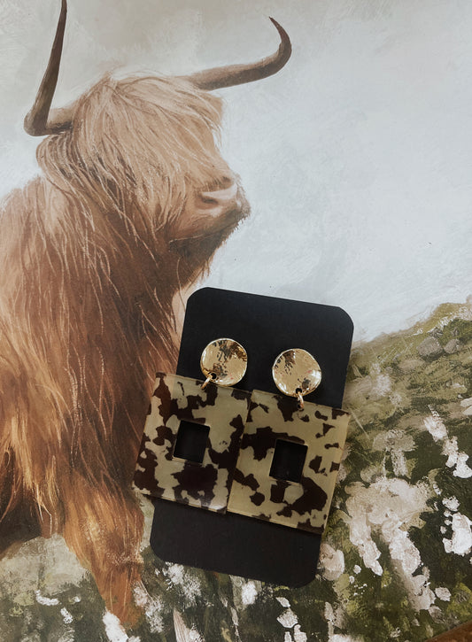 Dust On The Bottle Earring