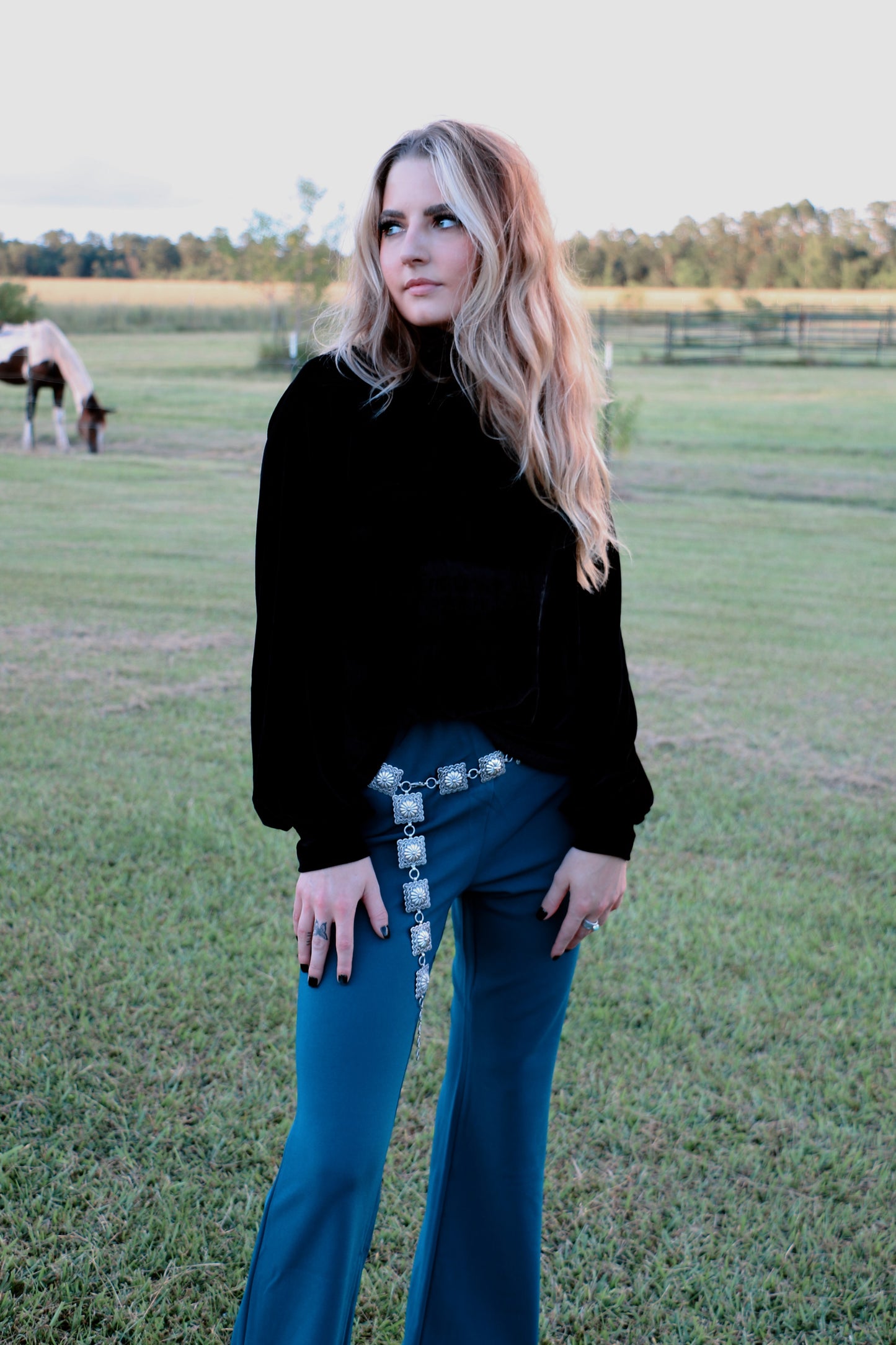 Velvet Elvis Turtleneck - Betty Jeans